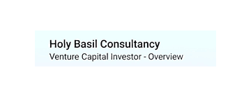 Holy Basil Consultancy