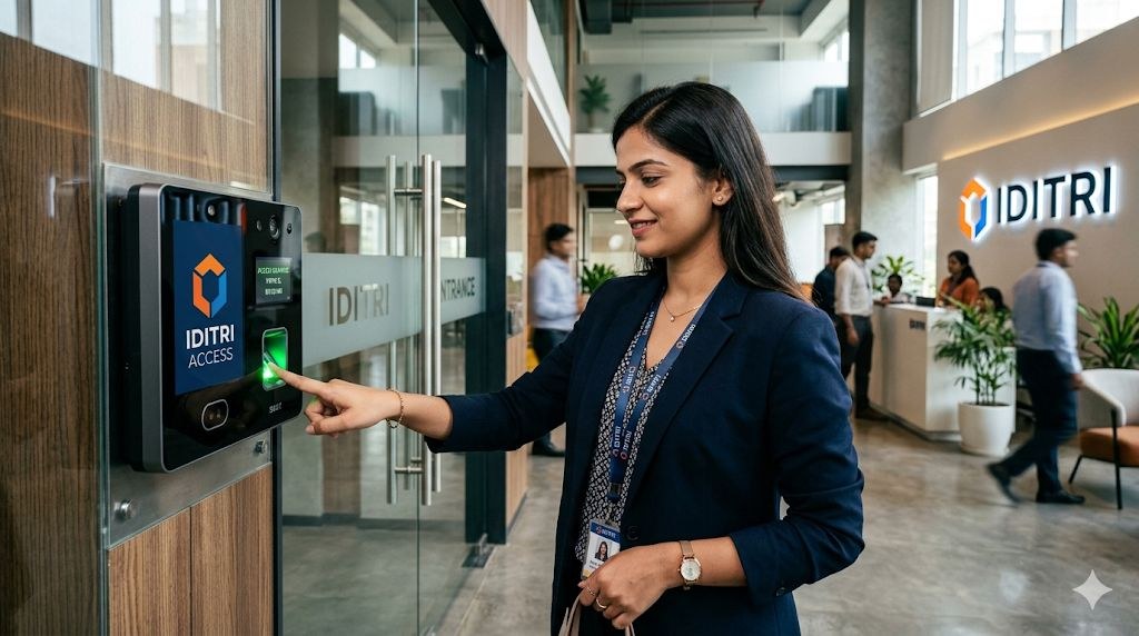 IDITRI biometric access control fingerprint facial recognition