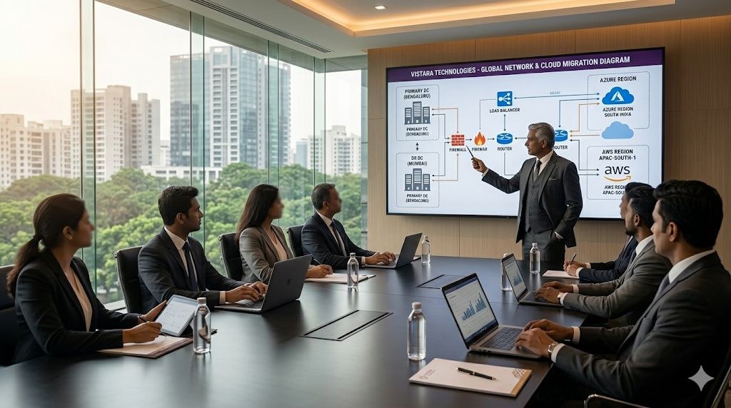 IT Consulting boardroom presentation