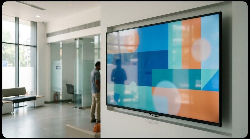Digital Signage & Customer Displays for banking & bfsi — ITSPL