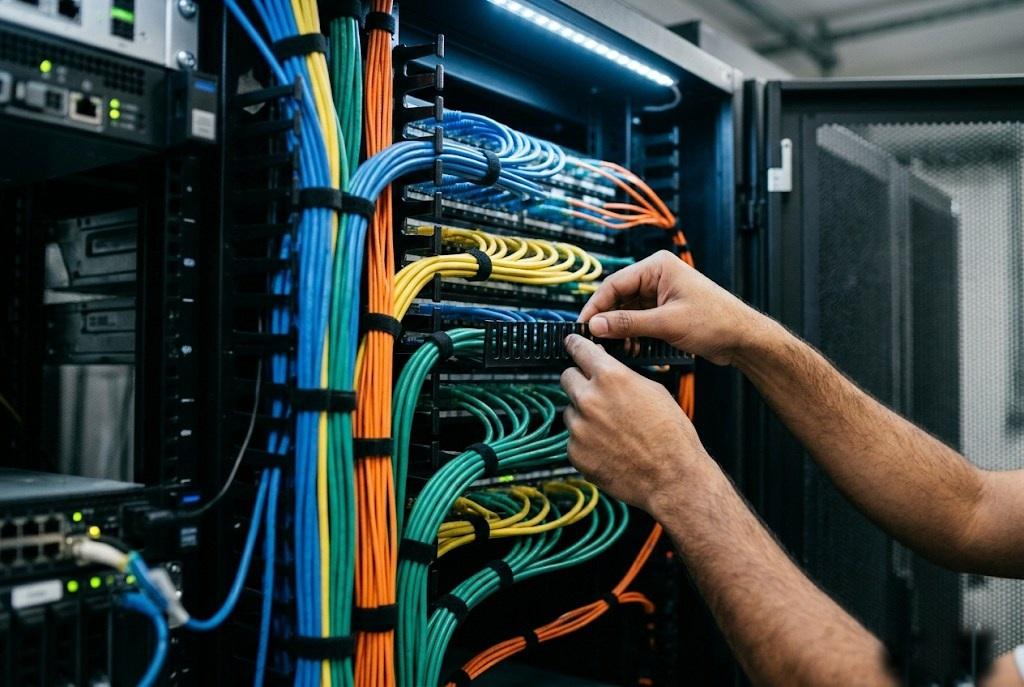 Server Racks & Structured Cabling for data centre — ITSPL
