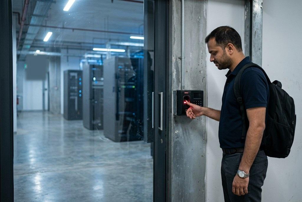 Access Control & Physical Security for data centre — ITSPL