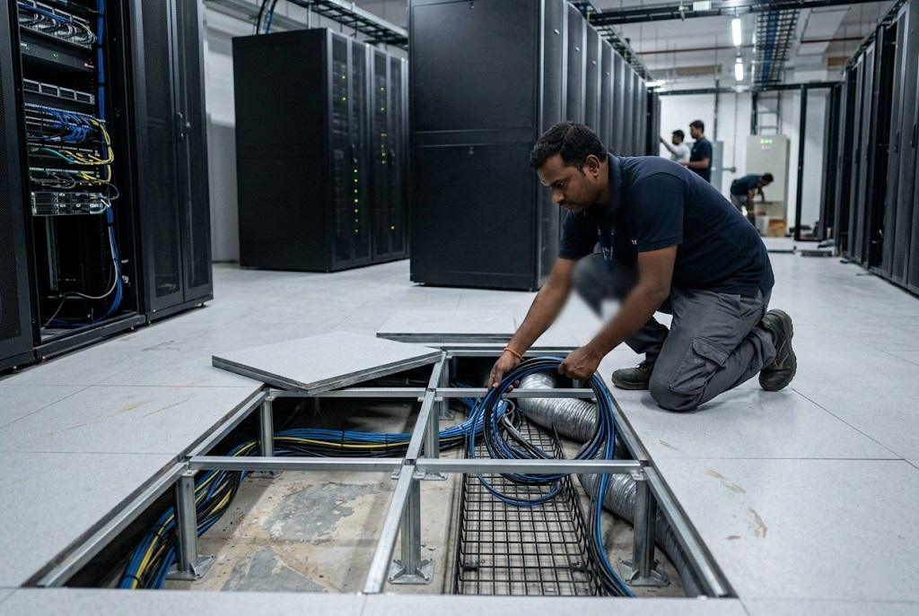 Raised Flooring & DC Build for data centre — ITSPL