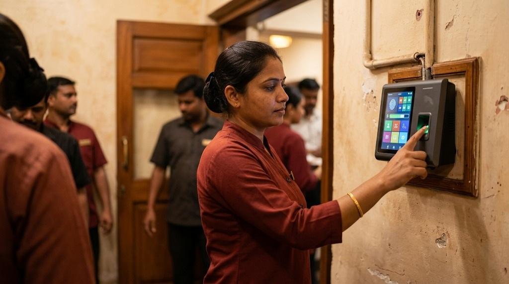 Biometric Attendance for HoReCa — ITSPL