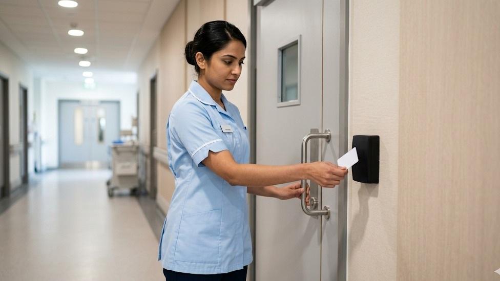 Access Control & Visitor Management for hospital & healthcare — ITSPL