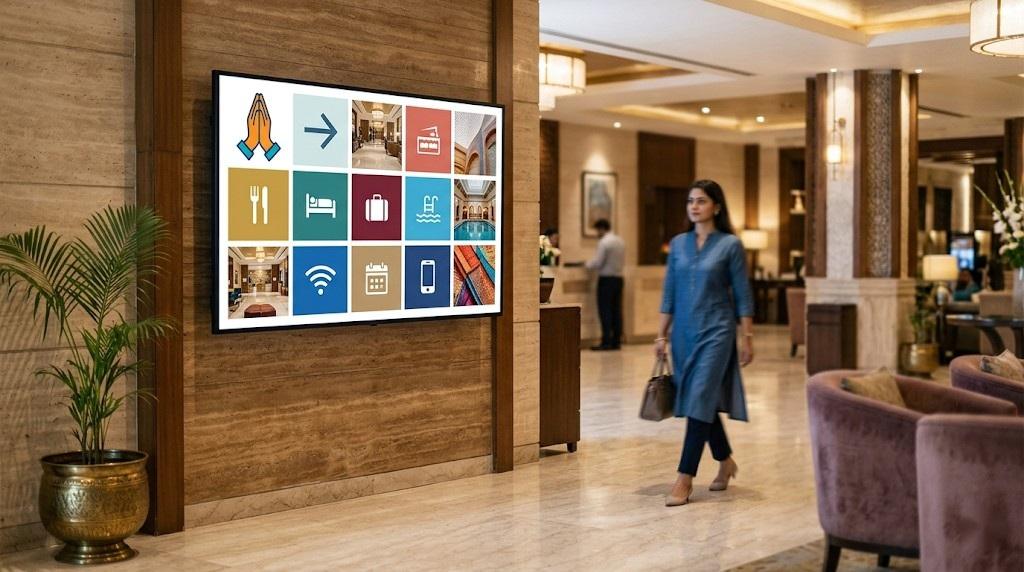 Digital Signage & Guest Information for hospitality — ITSPL