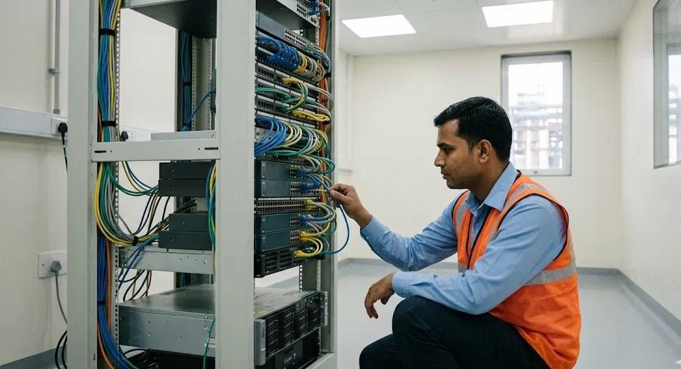 Plant Networking & Industrial Connectivity for manufacturing — ITSPL