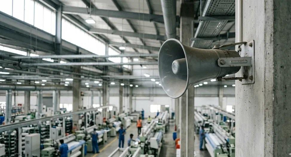 Public Address & Emergency Communication for manufacturing — ITSPL