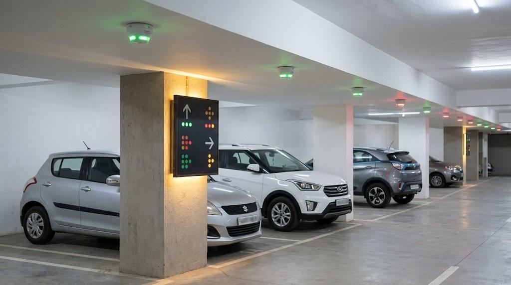 Smart Parking Guidance for housing societies — ITSPL
