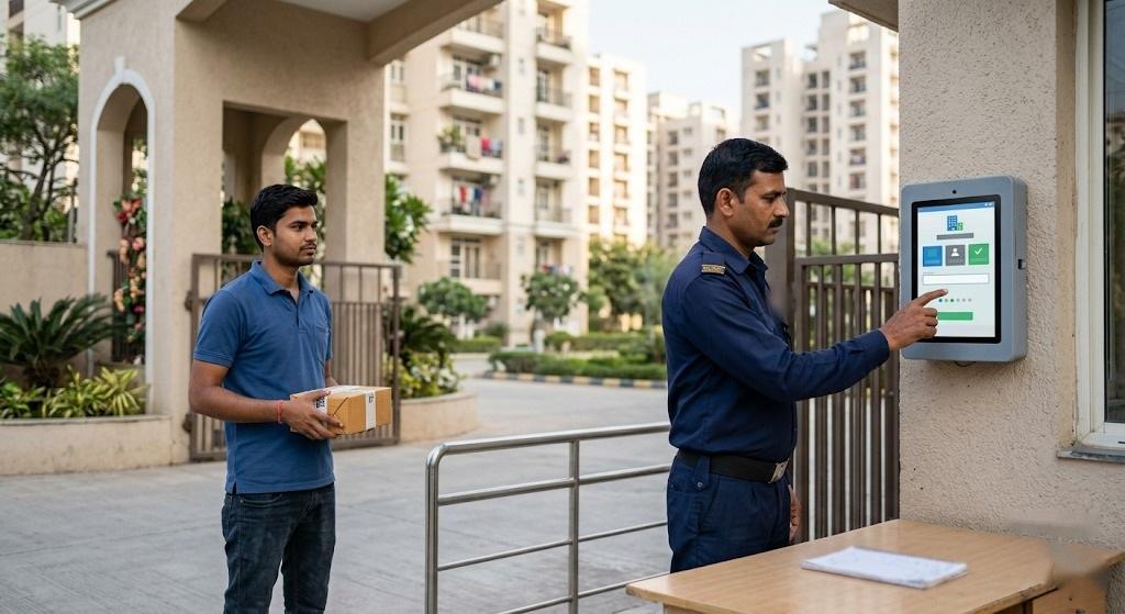 Video Door Intercom & Visitor Management for housing societies — ITSPL