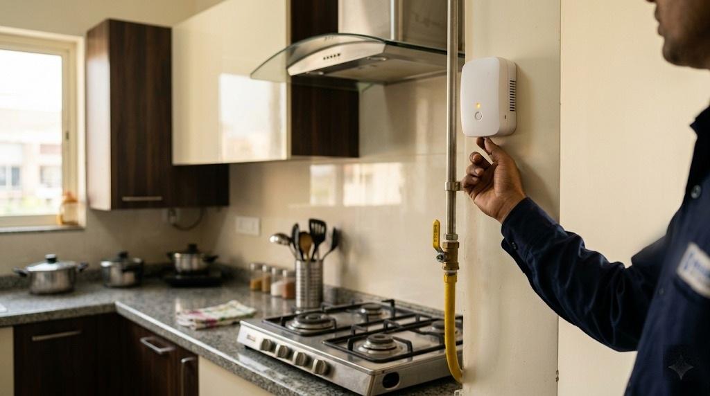 Gas Leak Detection & Safety for housing societies — ITSPL