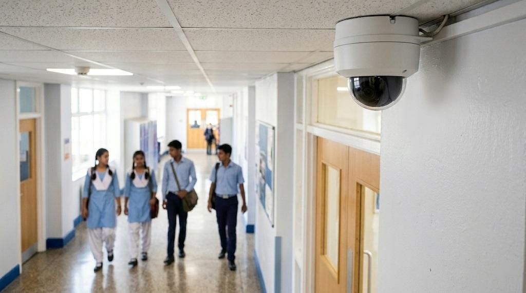 CCTV & Surveillance for school & campus — ITSPL