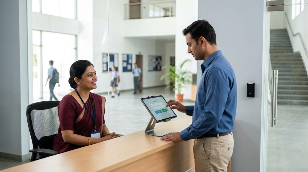 Access Control & Visitor Management for school & campus — ITSPL